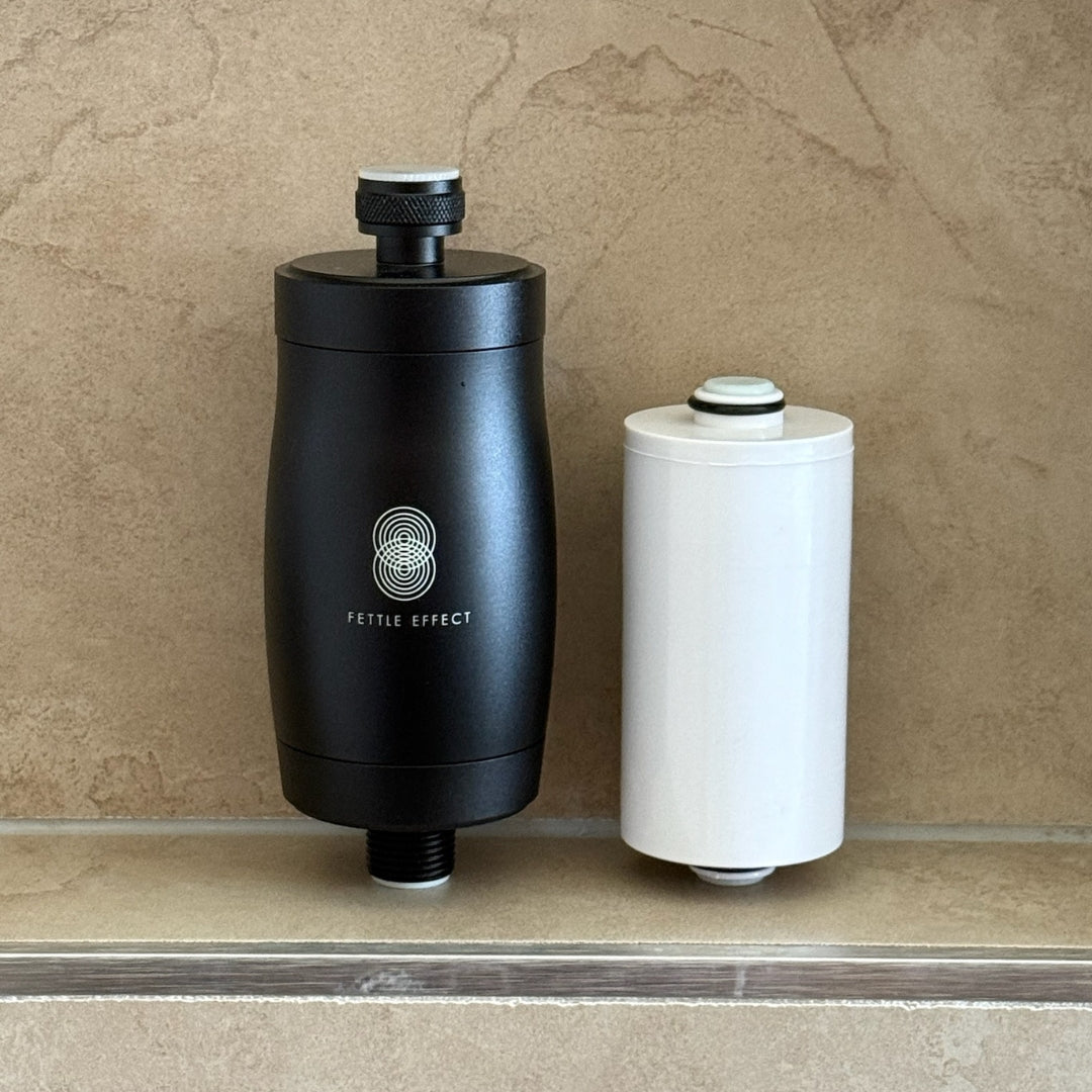 Bundle - Shower Filter + Replacement - Black